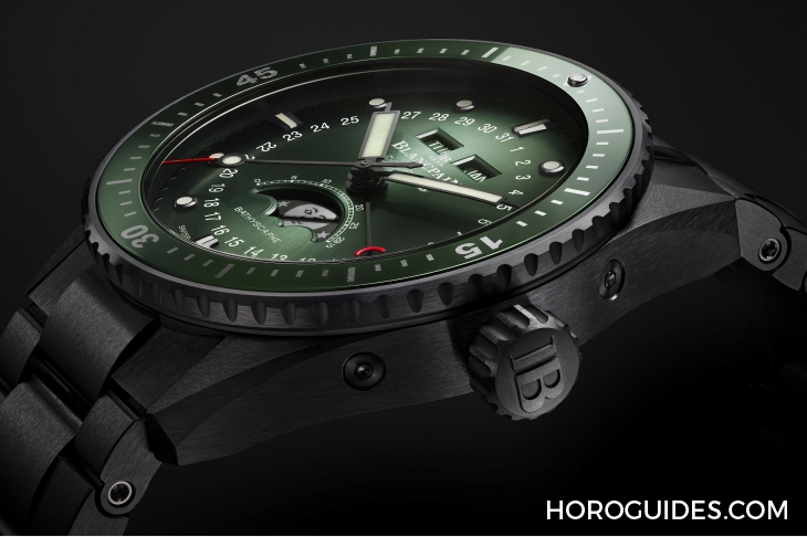 BLANCPAIN - FIFTY FATHOMS - 5054-0140-01S - BLANCPAIN首配陶瓷鍊帶｜Fifty Fathoms Bathyscaphe系列全面新生著裝