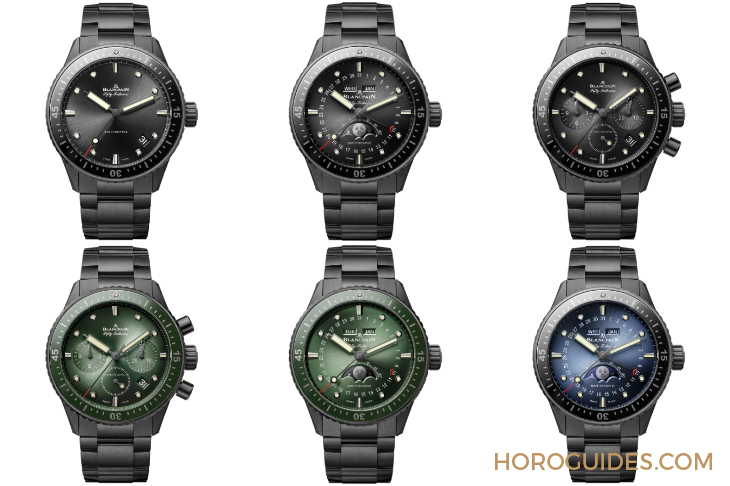 BLANCPAIN - FIFTY FATHOMS - 5054-0140-01S - BLANCPAIN首配陶瓷鍊帶｜Fifty Fathoms Bathyscaphe系列全面新生著裝