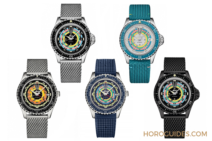 MIDO - OCEAN STAR - M026.807.33.051.00 - 漆黑中的復古「彩虹圈」！MIDO再度推出Ocean Star Decompression Timer 1961復刻限量版