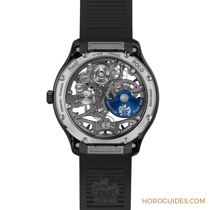 PIAGET - POLO - G0A49011 - PIAGET首款陶瓷錶超薄現身！全新Polo Skeleton Ceramic登場