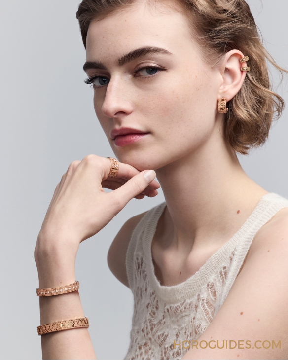 DIOR - 細織優雅藤格，點亮自信光芒｜DIOR全新My Dior珠寶系列演繹經典Cannage藤格紋