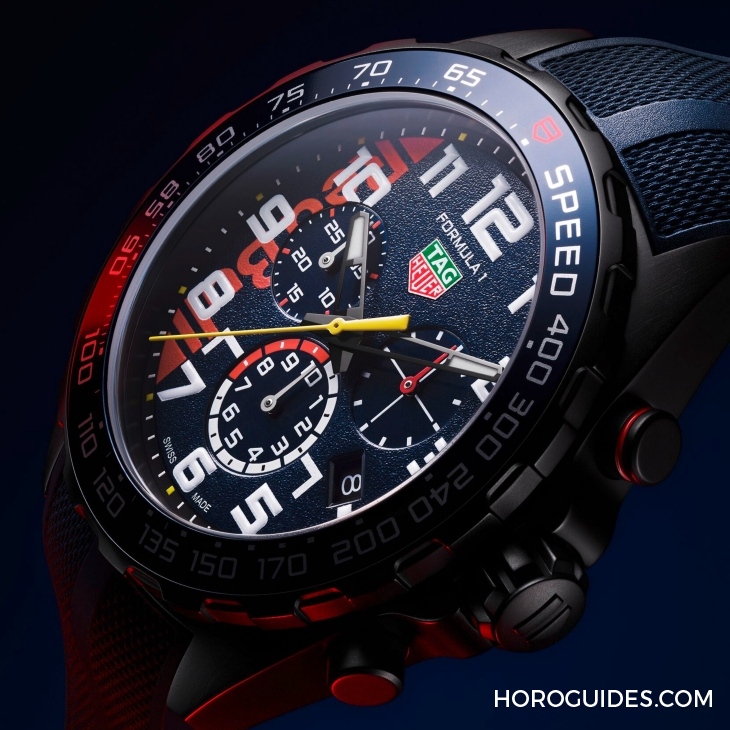 TAG HEUER - FORMULA 1 - CAZ101AZ.FT8090 - 為2025年F1賽事預熱！TAG HEUER推出Formula 1 x 甲骨文紅牛車隊20周年限量版計時碼錶