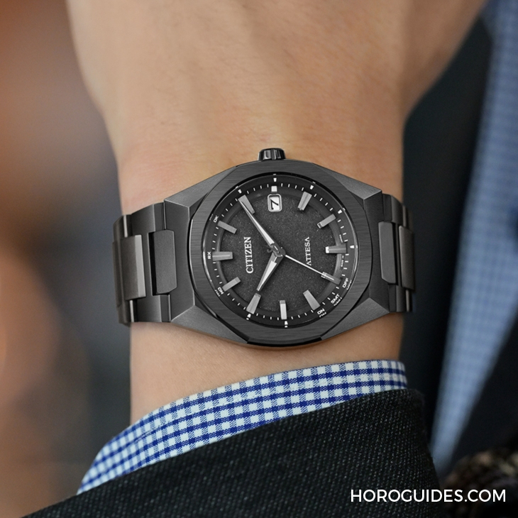 CITIZEN - Attesa - CC4104-53E - 「鈦」厲害的精準!CITIZEN ATTESA系列首款陶瓷錶圈光動能GPS衛星對時腕錶及全新光動能電波時計