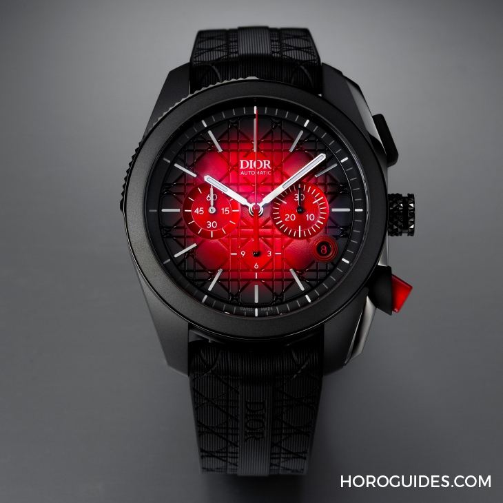 DIOR - CHIFFREROUGE - CD08461X1447 - 藤格紅韻迎春光｜DIOR Chiffre Rouge 2025新錶登場