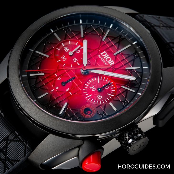DIOR - CHIFFREROUGE - CD08461X1447 - 藤格紅韻迎春光｜DIOR Chiffre Rouge 2025新錶登場
