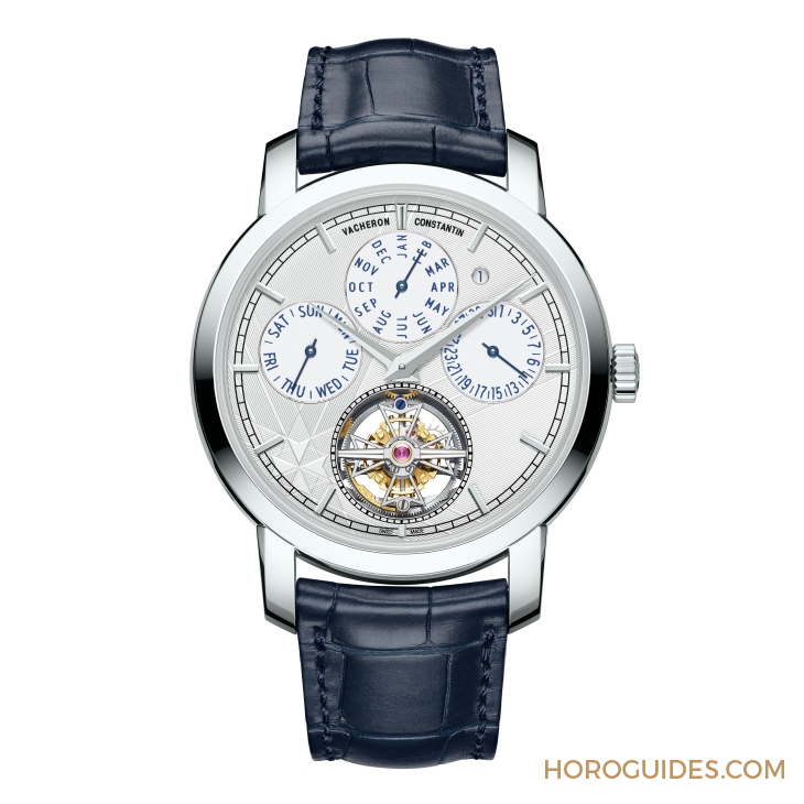 VACHERON CONSTANTIN - TRADITIONNELLE - 6300T/000P-H056 - 270年巔峰獻禮!江詩丹頓Traditionnelle鉑金陀飛輪萬年曆腕錶攜新機芯與精雕飾面同場誌慶