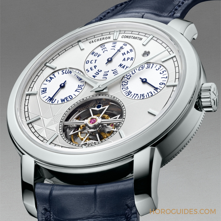 VACHERON CONSTANTIN - TRADITIONNELLE - 6300T/000P-H056 - 270年巔峰獻禮!江詩丹頓Traditionnelle鉑金陀飛輪萬年曆腕錶攜新機芯與精雕飾面同場誌慶