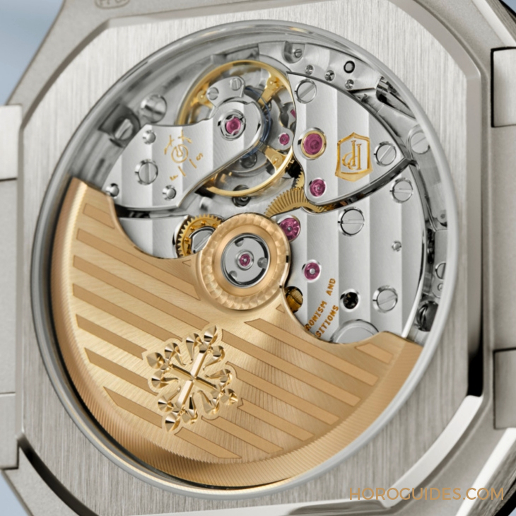 PATEK PHILIPPE - CUBITUS - 7128/1G-001 - Cubitus 40mm中裝尺寸現身！PATEK PHILIPPE Ref. 7128白金藍灰面及玫瑰金啡面款登場