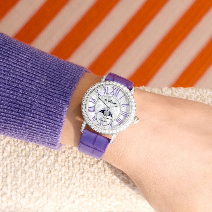 BLANCPAIN - LADYBIRD - 3662E-2954-55 - 當璀璨瓢蟲遇上尊貴紫韻｜BLANCPAIN Ladybird Colors系列增添皇家紫色新款