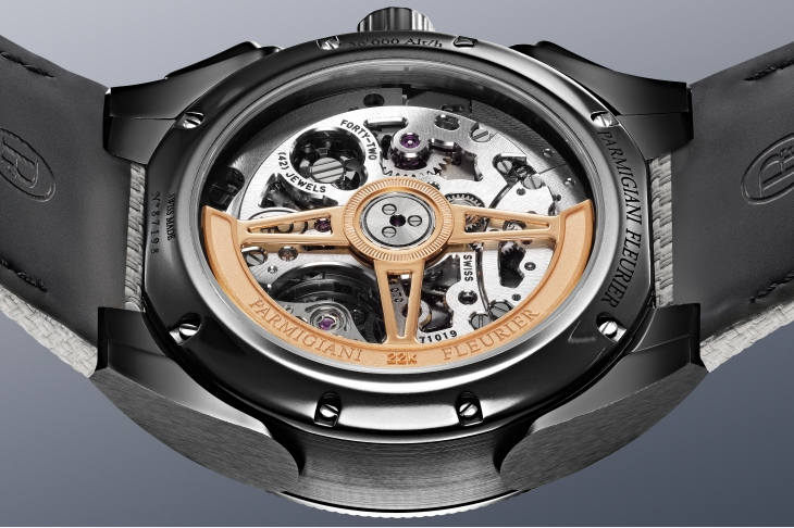 PARMIGIANI FLEURIER - TONDA - PFC931-1020022-400182 - 剛柔並濟，計時新境｜PARMIGIANI FLEURIER Tonda PF Sport Chronograph金屬陶瓷及玫瑰金新款