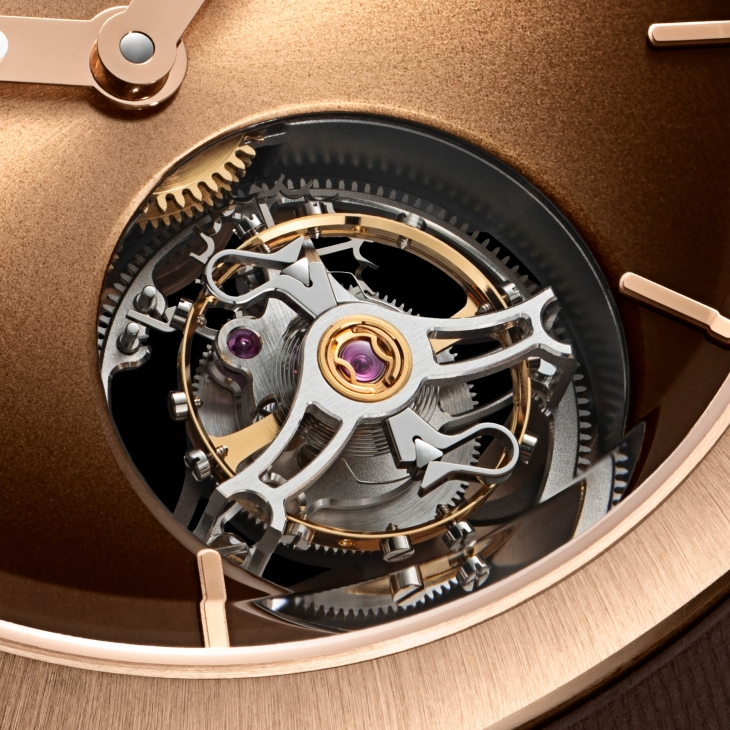 H. MOSER & CIE - STREAMLINER - 6805-0411 - 甜蜜優雅的疾速聯乘！H. MOSER & CIE.攜手Pierre Gasly推出Streamliner陀飛輪朱古力煙燻色限量版