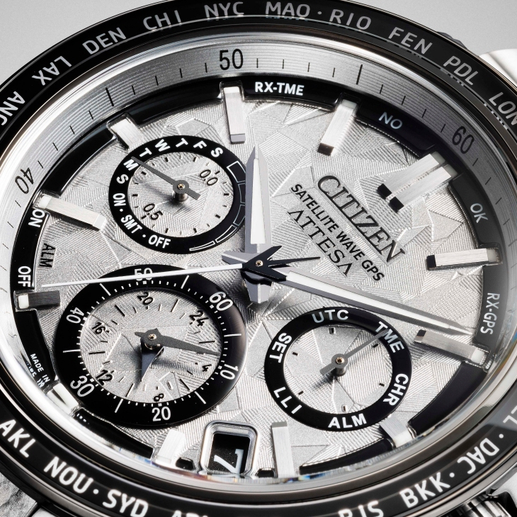 CITIZEN - Attesa - CC4076-65A - 時光結晶,精準永恆|CITIZEN ATTESA Platinum Shine系列首現Duratect Platinum再結晶鈦金屬