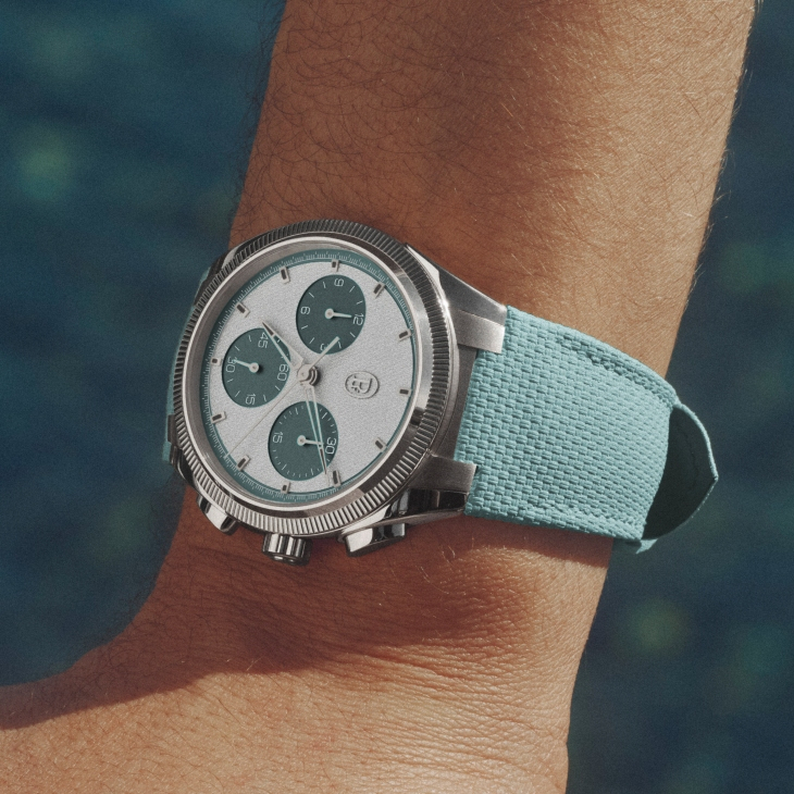 PARMIGIANI FLEURIER - TONDA - PFC931-1020023-400182 - 粼粼碧波,光影交織|PARMIGIANI FLEURIER Tonda PF Sport計時碼錶「Silver Verzasca」新款