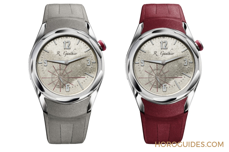 ROMAIN GAUTHIER - C by Romain Gauthier - (Titanium Edition 5) - Romain Gauthier C系列推出第五代鈦金屬新作! 獨特的手工鑿刻紋理香檳面