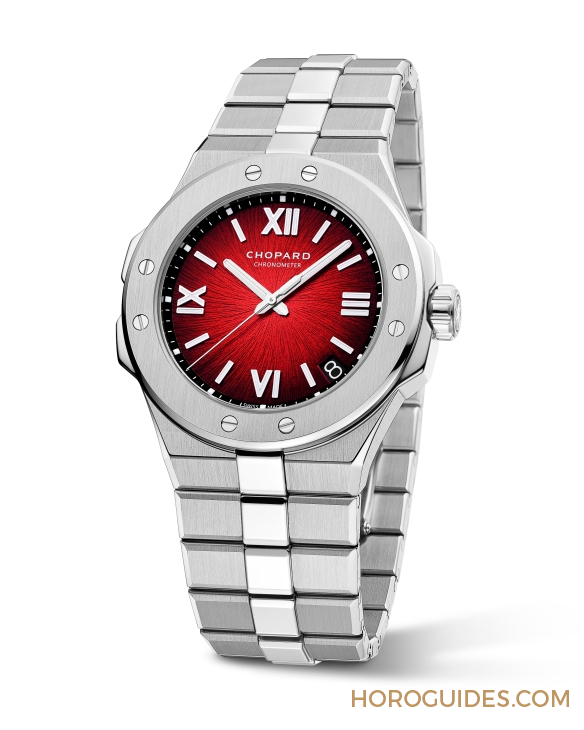 CHOPARD - ALPINE EAGLE - 298600-3025 - 聯手藝術家創盤上紅日|CHOPARD Alpine Eagle Sunburnt