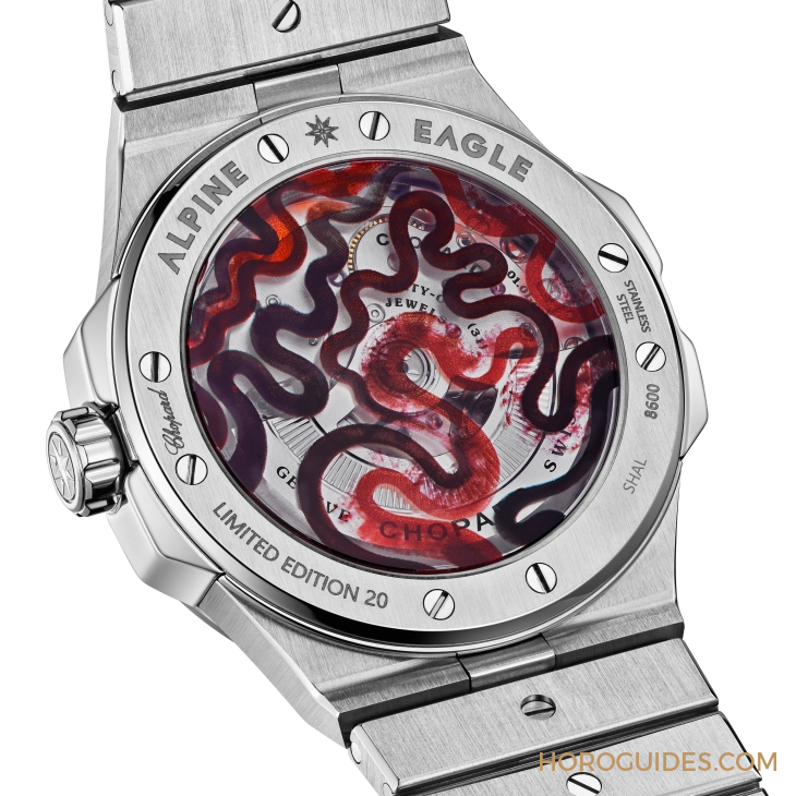 CHOPARD - ALPINE EAGLE - 298600-3025 - 聯手藝術家創盤上紅日|CHOPARD Alpine Eagle Sunburnt
