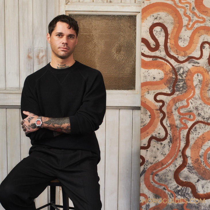 CHOPARD - ALPINE EAGLE - 298600-3025 - 聯手藝術家創盤上紅日|CHOPARD Alpine Eagle Sunburnt