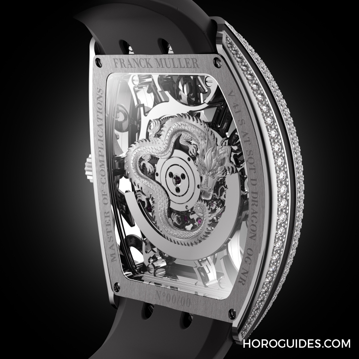 FRANCK MULLER - Curvex CX - （Cintree Curvex） - 最可愛的神話瑞獸！FRANCK MULLER隆重呈獻Cintrée Curvex和Vanguard龍年限定版