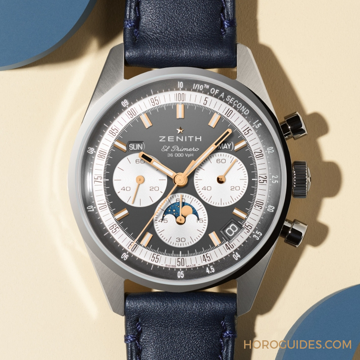 ZENITH - CHRONOMASTER - 03.3400.3610/40.C912 - 2024 LVMH Watch Week速報|ZENITH Chronomaster全日曆回歸,另有嶄新綠陶瓷圈