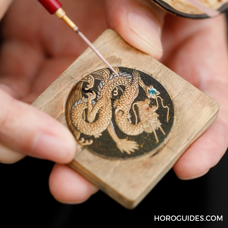 CHOPARD - L.U.C - 161902-5079 - 金龍獻瑞、漆藝生輝！CHOPARD推出龍年限量版延續傳統