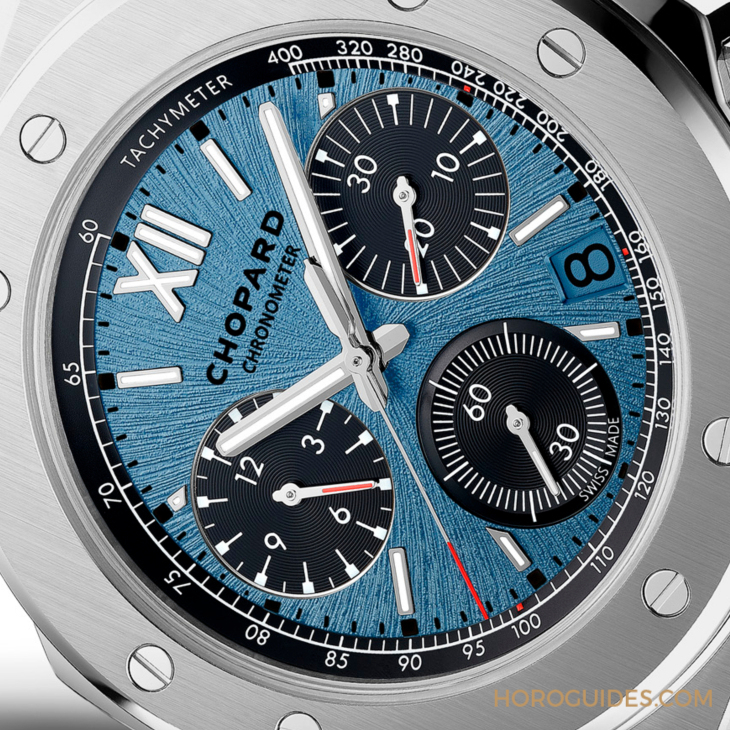 CHOPARD - ALPINE EAGLE - 計時碼錶首現鈦金款、搭配全新隆河冰藍面｜CHOPARD Alpine Eagle XL Chrono