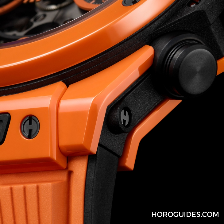HUBLOT - BIG BANG - 441.CU.5910.RX - 今夏最時尚的色彩！HUBLOT推出全新Big Bang Unico Orange Ceramic橙色陶瓷腕錶