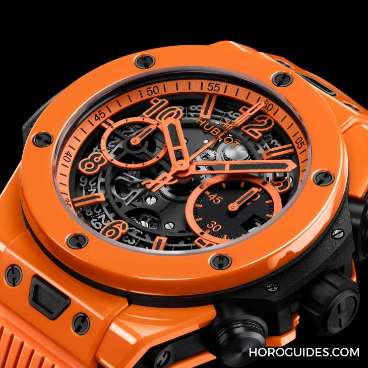 HUBLOT - BIG BANG - 441.CU.5910.RX - 今夏最時尚的色彩！HUBLOT推出全新Big Bang Unico Orange Ceramic橙色陶瓷腕錶