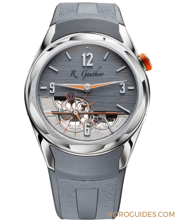 ROMAIN GAUTHIER - C by Romain Gauthier - MON00560 - C by Romain Gauthier Titanium最終章,第六代版本首見鏤空設計