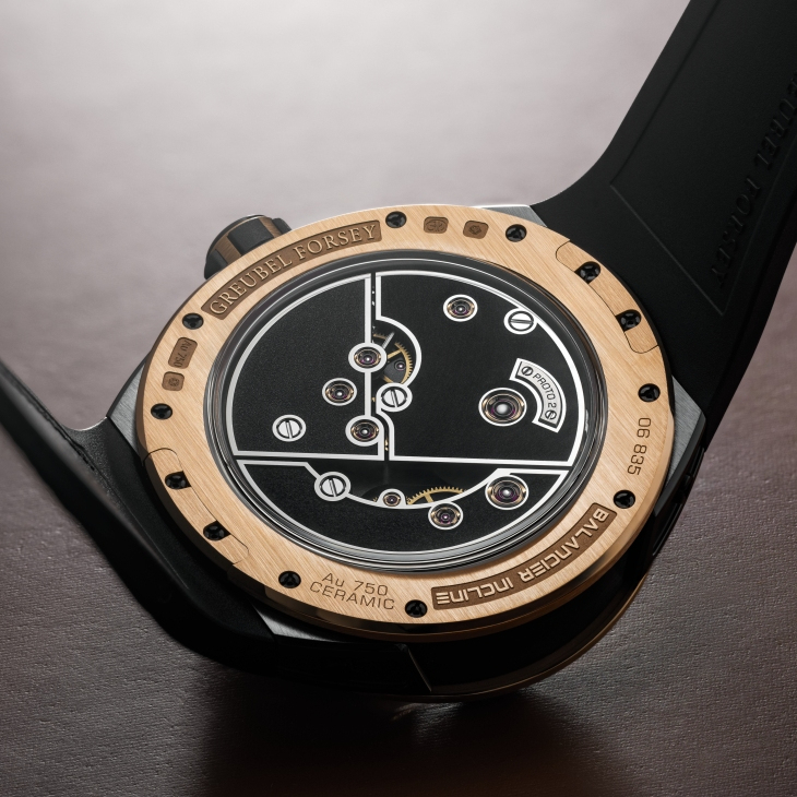GREUBEL FORSEY - BALANCIER - （Balancier Convexe S² Black Ceramic） - GREUBEL FORSEY Balancier Convexe S²黑白陶瓷終極收官之作