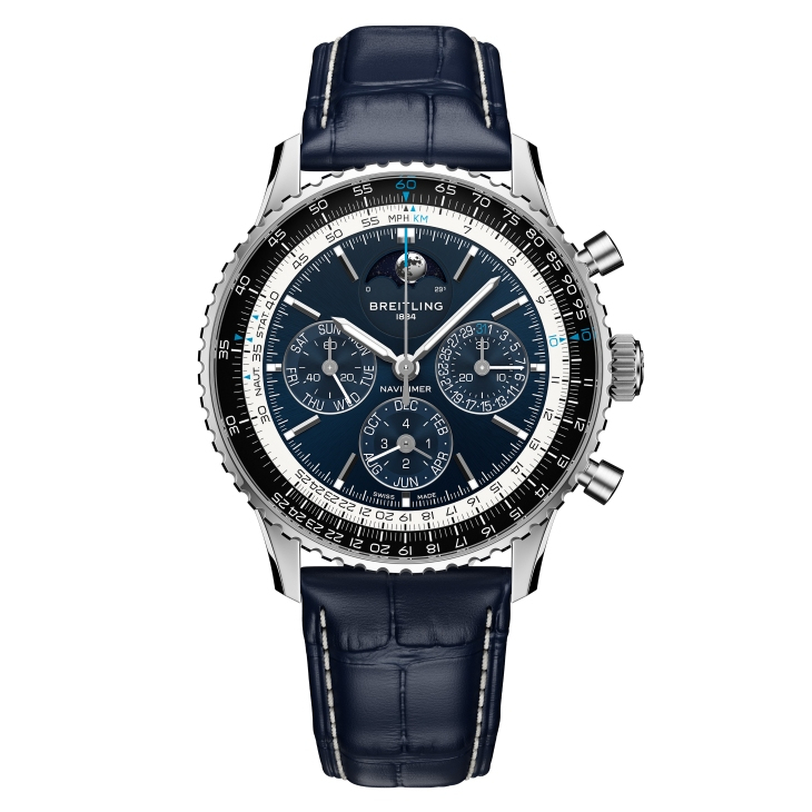 BREITLING - NAVITIMER - PB1921251B1P1 - 致敬飛行的黃金時代!BREITLING百年靈Navitimer和諧式飛機限量版與萬年曆計時新作