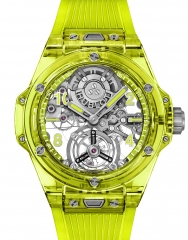 HUBLOT 宇舶表 BIG BANG Big Bang陀飛輪螢光黃SAXEM腕錶