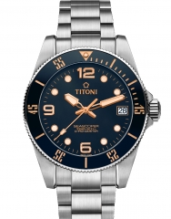 TITONI 梅花表 SEASCOPER Seascoper 600 Retro復古款