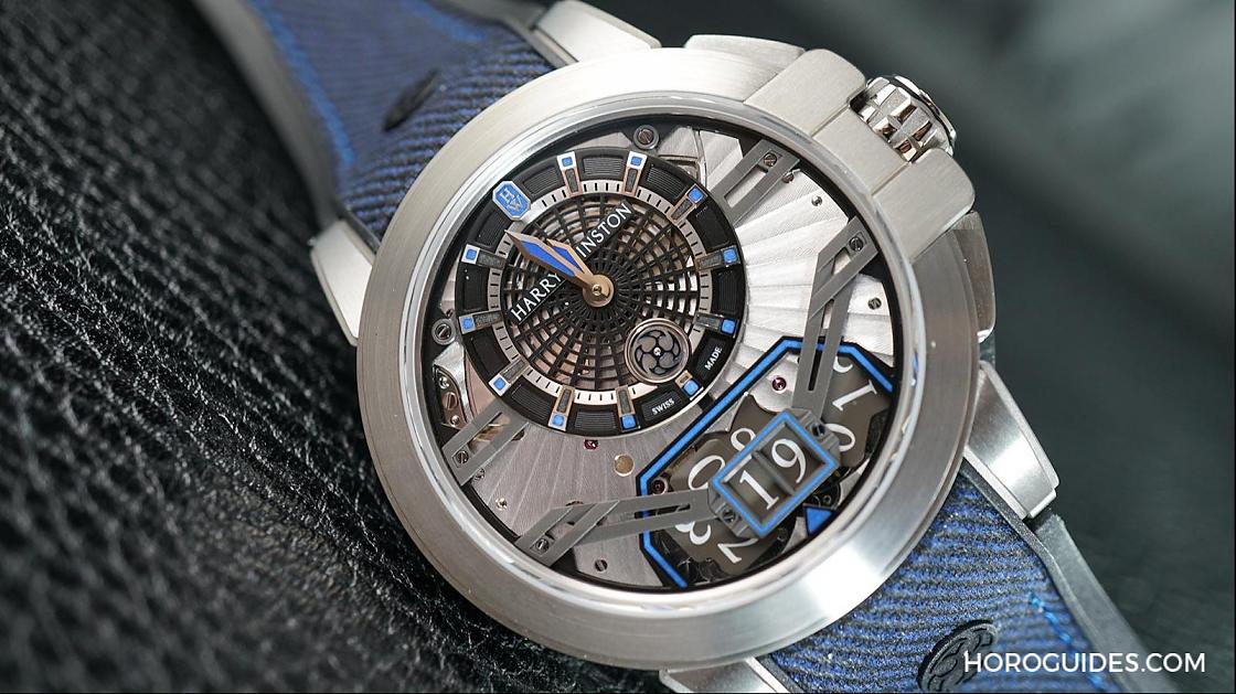 HARRY WINSTON - Project Z - OCEABD42ZZ001 - 換上大日曆 海瑞溫斯頓Project Z 11更直覺的視感