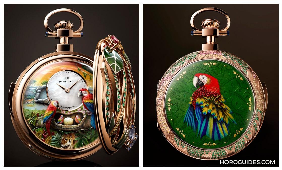 JAQUET DROZ - 藝術工坊 - J031033200 - 價值100萬美金的懷錶有多厲害？JAQUET DROZ週年大作