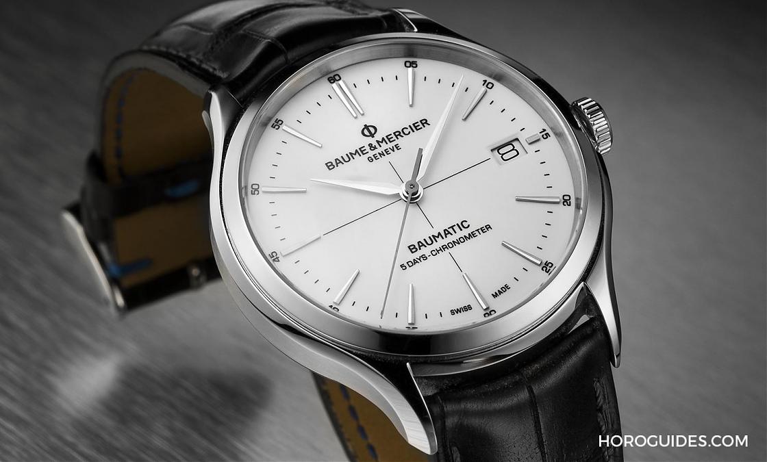 Baume & Mercier - Clifton - M0A10436 - 名士自製矽擒縱機芯Baumatic™,高性價比人氣之選!