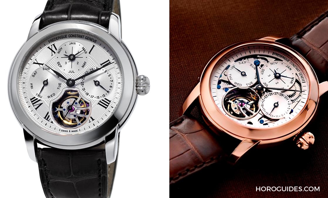 FRÉDÉRIQUE CONSTANT - 自家機芯 - FC-975MC4H6 - 慶祝康斯登創立30周年，推出高性價比限量版陀飛輪萬年曆腕錶