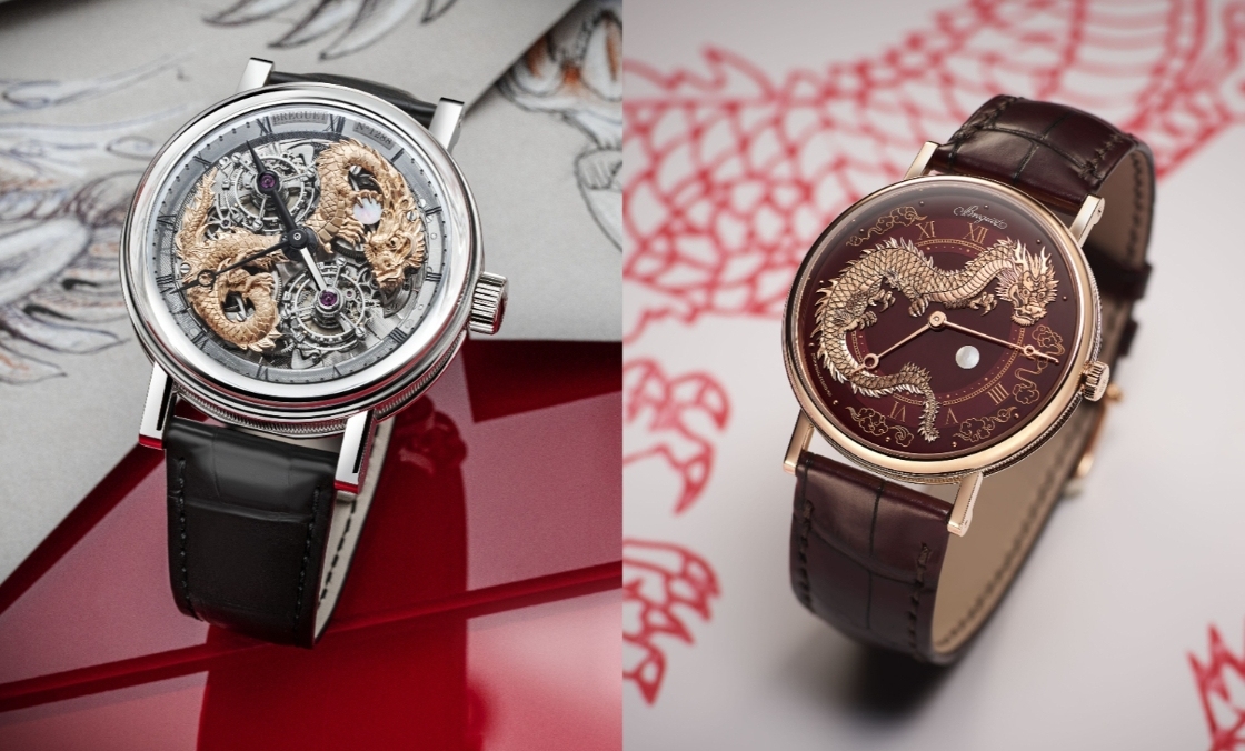 BREGUET - CLASSIQUE - 5345PT/1S/9XU - 雙龍獻瑞、金雕生輝！BREGUET以兩款農曆新年限定版賀新歲