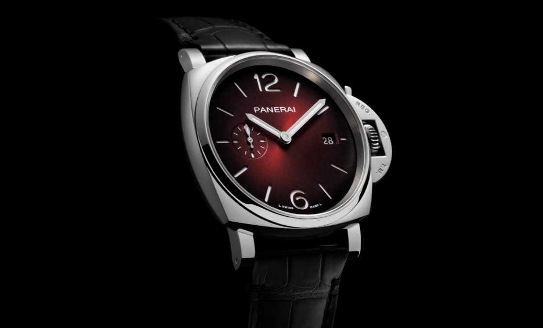 PANERAI - LUMINOR DUE - PAM01424 - 熱情酒紅色調！Luminor Due以全新配色呼應新年歡慶氛圍