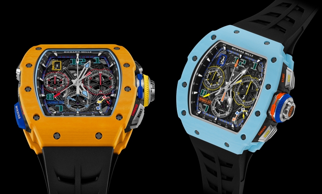 RICHARD MILLE - MEN - RM 65-01 - 亮色Quartz TPT®石英纖維入作！Richard Mille最複雜自動上鍊腕錶RM 65-01延伸新作搶眼登場