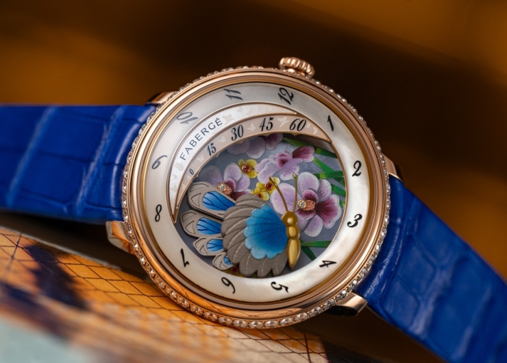 蝶翼開展了，時間經過了｜Fabergé × SHH Compliquée Platinum Jubilee Edition腕錶
