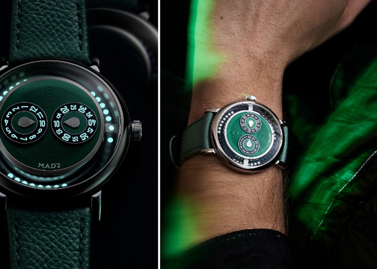 M.A.D.2正式登場！MB&F資深設計師Eric Giroud主導操刀，復刻90年代俱樂部氛圍