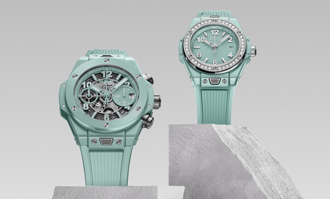 HUBLOT - BIG BANG - 441.GS.5221.RX - Hublot打造夏日最潮涼感腕錶|Big Bang薄荷綠陶瓷系列腕錶