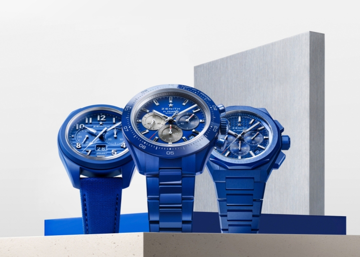LEGEND of PRECISION ZENITH用這3款藍色陶瓷計時碼錶 道盡160年來追求精準計時的卓越工藝