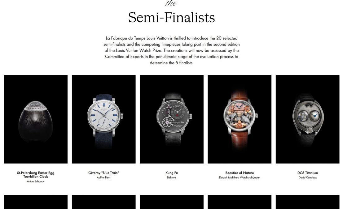 LOUIS VUITTON - TAMBOUR - W1ST20 - 2025 LV獨立製錶大獎入圍名單公布: 20 款獨立製錶作品重點一次看
