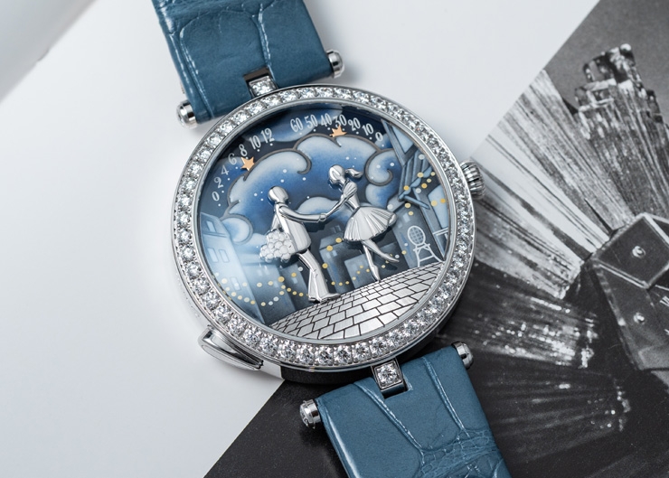 在庭閣裡做了一場遇見梵克雅寶高級製錶的夢