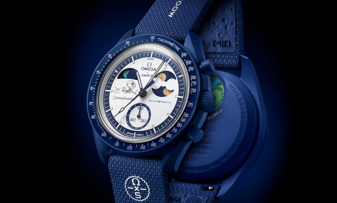 SWATCH - BIOCERAMIC - SO33N702L - 一日限定的SWATCH史努比再次登場!MoonSwatch新款「爆米花月」