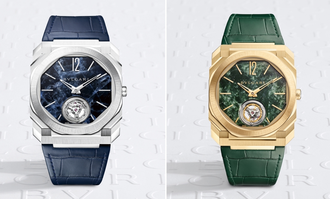 BVLGARI - OCTO - 104257 - 羅馬的靈魂,大理石的美|BVLGARI Octo Finissimo大理石超薄陀飛輪腕錶