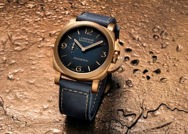 青銅美學的再進化：Panerai Luminor Marina PAM01678 展現材質的時間語言