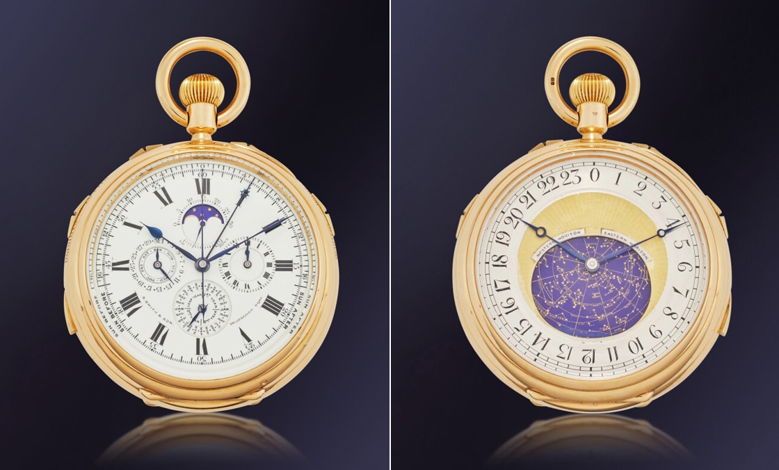 CZAPEK - 2億4,100萬新台幣！史上最高價愛彼時計，「Grosse Pièce」懷錶