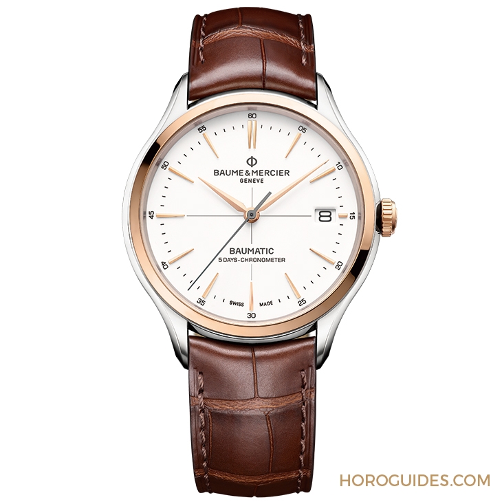 Baume & Mercier - Clifton - M0A10519 - 搭載新生代BM13機芯，名士表Clifton Baumatic高實搭日常款式
